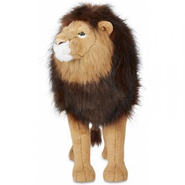 Мягкая игрушка Melissa&Doug Гігантський плюшевий лев, що стоїть Фото 1
