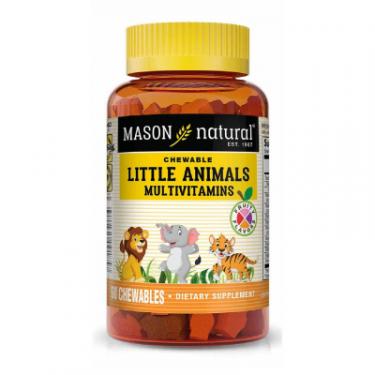 Мультивитамин Mason Natural Мультивитамины для детей, Little Animals Multivita Фото
