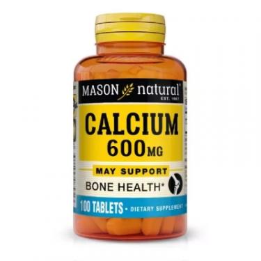 Минералы Mason Natural Кальций 600 мг, Calcium 600 mg, 100 таблеток Фото