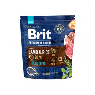 Сухой корм для собак Brit Premium Dog Sensitive Lamb 1 кг Фото