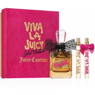 Набор косметики Juicy Couture Viva La Juicy Gold Couture 100 + 10 мл + Viva La J Фото