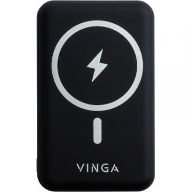Батарея универсальная Vinga 10000 mAh Wireless Magnetic QC+PD Фото 7