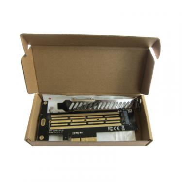 Контроллер Dynamode M.2 SSD NVMe M-Key to PCI-E 3.0 x4/ x8/ x16, full Фото 2
