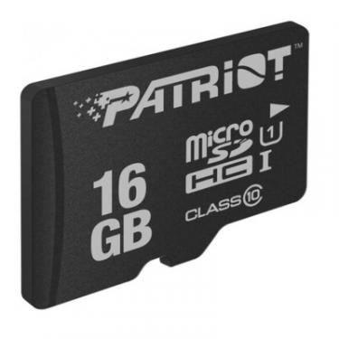 Карта памяти Patriot 16GB microSDHC class 10 UHS-I LX Фото 1