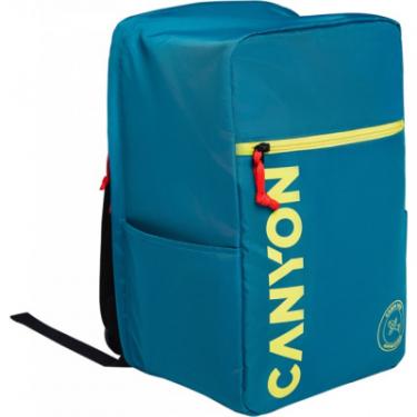 Рюкзак для ноутбука Canyon 15.6" CSZ02 Cabin size backpack, Dark Aquamarine Фото 1