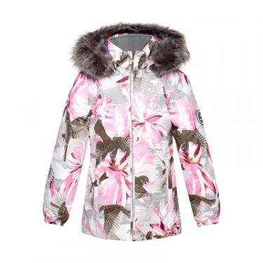 Куртка Huppa LOORE 17970030 рожевий з принтом 158 Фото