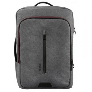 Рюкзак для ноутбука YENKEE 15.6" TARMAC 3in1 Convertible YBB 1522GY 12L Фото
