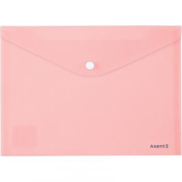 Папка - конверт Axent А5, Pastelini, рожева Фото