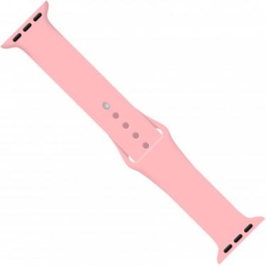 Ремешок для смарт-часов Intaleo Silicone для Apple Watch 38/40 mm pink Фото
