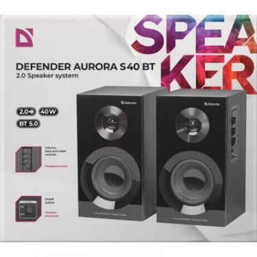 Акустическая система Defender Aurora S40 Bluetooth Black Фото 4