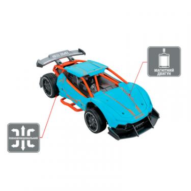 Радиоуправляемая игрушка Sulong Toys Speed racing drift Red Sing (блакитний, 124) Фото 2