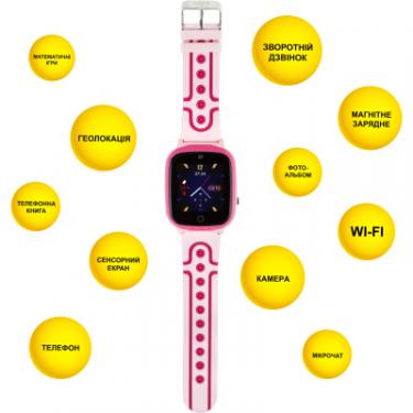 Смарт-часы AURA A2 WIFI Pink Фото 2