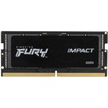 Модуль памяти для ноутбука Kingston Fury (ex.HyperX) SoDIMM DDR5 64GB (2x32GB) 4800 MHz FURY Impact Фото 1