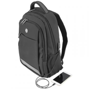 Рюкзак для ноутбука Tellur 15.6" Companion, USB port, Black Фото 5