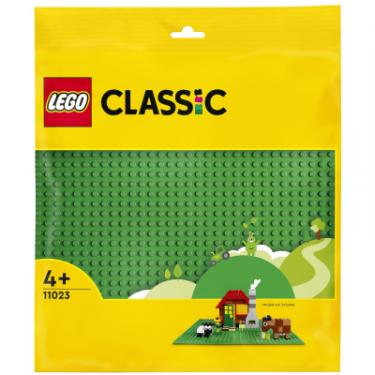 Конструктор LEGO Classic Базова пластина зеленого кольору Фото 4