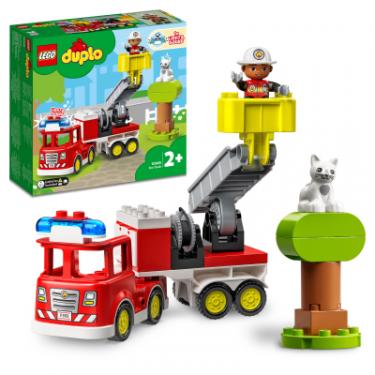 Конструктор LEGO DUPLO Town Пожежна машина 21 деталь Фото 1