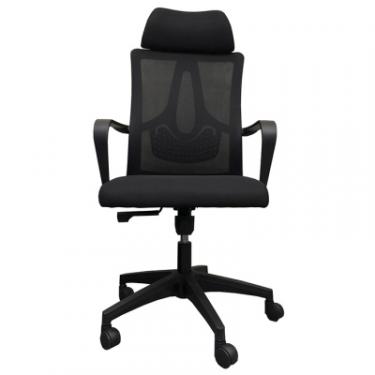 Офисное кресло Аклас Амір HR 8005A Чорний Фото 1