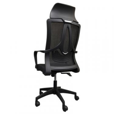 Офисное кресло Аклас Амір HR 8005A Чорний Фото 2