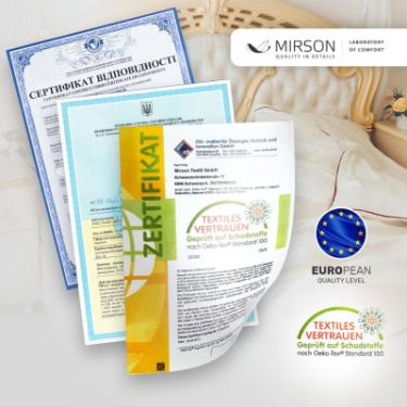 Простынь MirSon Сатин Premium 22-1143 Perrayn 180x220 см Фото 4