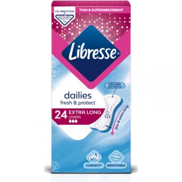 Ежедневные прокладки Libresse Dailies Fresh Extra Long 24 шт. Фото 1
