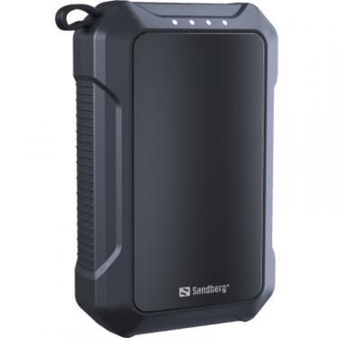 Батарея универсальная Sandberg 10000mAh, Hand Warmer, flashlight 1W, USB-C/USB-A Фото