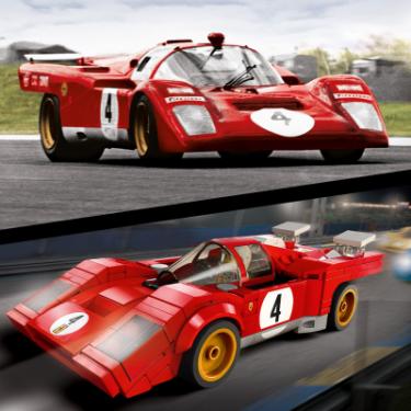Конструктор LEGO Speed Champions 1970 Ferrari 512 M 291 деталь Фото 5