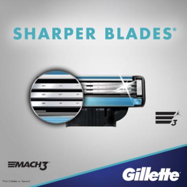 Бритва Gillette Mach3 з 5 змінними картриджами Фото 2