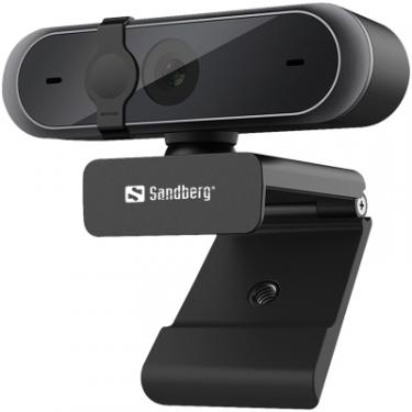Веб-камера Sandberg Webcam Pro Autofocus Stereo Mic Black Фото 1