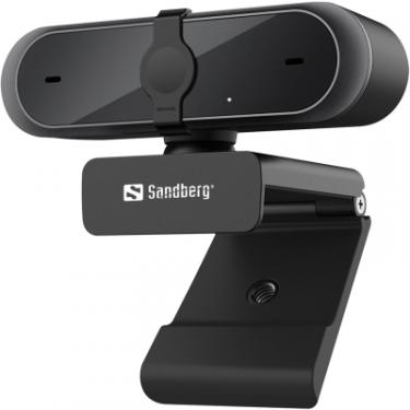 Веб-камера Sandberg Webcam Pro Autofocus Stereo Mic Black Фото 2