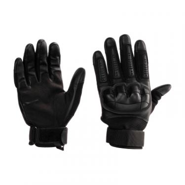 Тактические перчатки 2E Sensor Touch M Black Фото