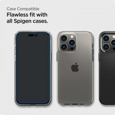 Стекло защитное Spigen Apple Iphone 14 Pro Max Glas tR Align Master FC (2 Фото 6