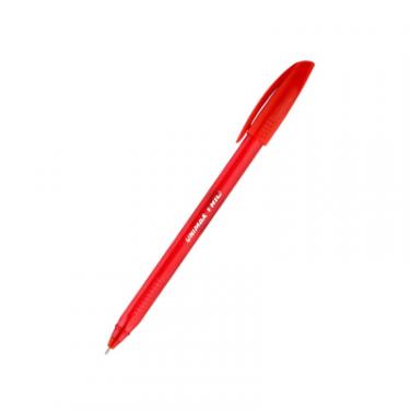 Ручка шариковая Unimax Trio, червона Фото