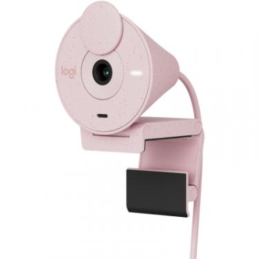 Веб-камера Logitech Brio 300 FHD Rose Фото