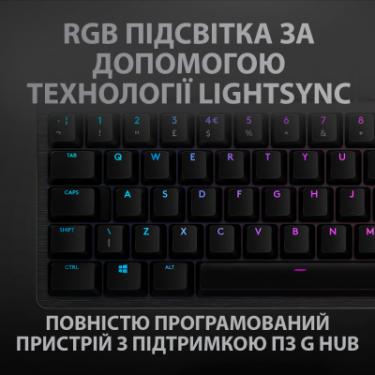Клавиатура Logitech G512 Lightsync RGB Mechanical GX Brown USB UA Carb Фото 6