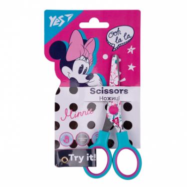 Ножницы Yes Minnie Mouse 13см, з принтом на лезі Фото