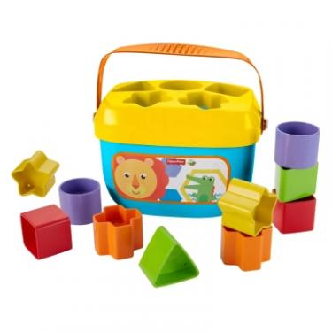 Развивающая игрушка Fisher-Price Відерце з кубиками Яскраве Фото 1