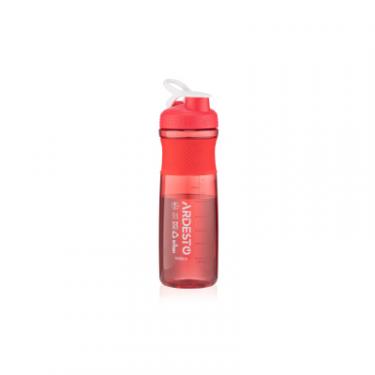 Бутылка для воды Ardesto Smart Bottle 1000 мл Red Фото 4