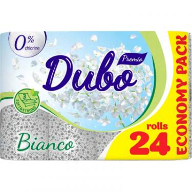 Туалетная бумага Диво Premio Bianco 3 шари 24 рулони Фото