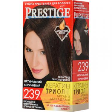 Краска для волос Vip's Prestige 239 - Натуральний коричневий 115 мл Фото