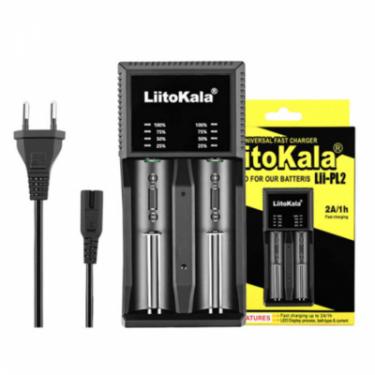 Зарядное устройство для аккумуляторов Liitokala 2 Slots, LED indicator, Li-ion(18650...RCR123...26 Фото 4