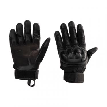Тактические перчатки 2E Sensor Touch L Black Фото
