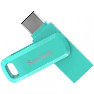 USB флеш накопитель SanDisk 256GB Ultra Dual Drive Go USB 3.1/Type C Green Фото