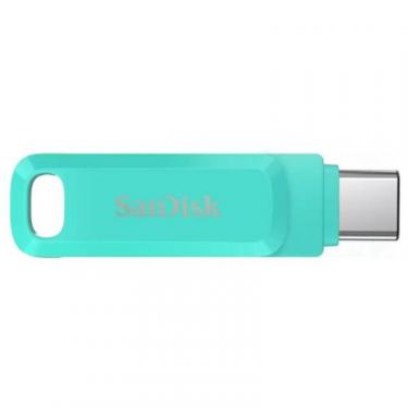 USB флеш накопитель SanDisk 256GB Ultra Dual Drive Go USB 3.1/Type C Green Фото 1