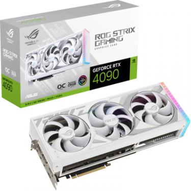 Видеокарта ASUS GeForce RTX4090 24GB ROG STRIX WHITE OC Фото 8