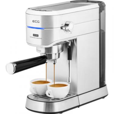 Рожковая кофеварка эспрессо ECG ESP 20501 Iron Фото 4