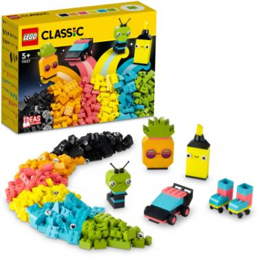 Конструктор LEGO Classic Творчі неонові веселощі 333 деталі Фото 7