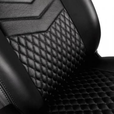 Кресло игровое Noblechairs Icon Real Leather Black Фото 3