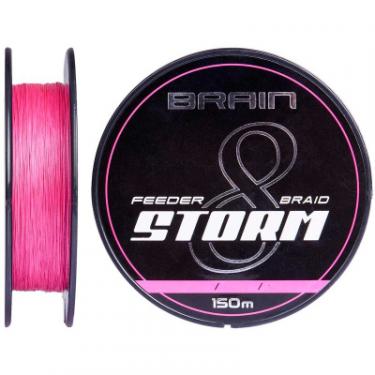 Шнур Brain fishing Storm 8X 150m 0.06mm 8lb/3.8kg Pink Фото