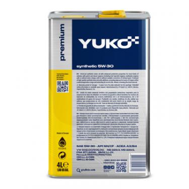 Моторное масло Yuko SYNTHETIC 5W-30 4л Фото 1