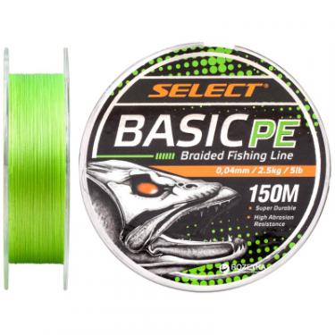 Шнур Select Basic PE 150m Light Green 0.04mm 5lb/2.5kg Фото